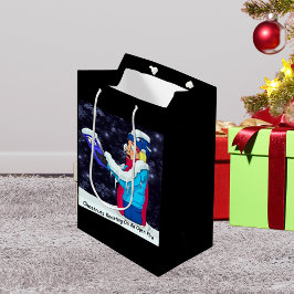 Kold KerstCaroler Medium Gift Bag Medium Cadeauzakje