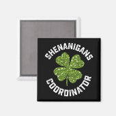 Kolder Coördinator Funny St Patrick's Day Magneet (Voorkant / Achterkant)
