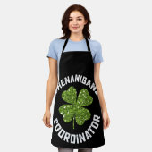 Kolder Coördinator Grappige St. Patrick's Dag Schort (Gedragen)