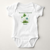 Kolder Goedgekeurd Shamrock St. Patricks Dag Romper (Voorkant)