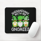 Kolder met mijn Gnomies St. Patrick's Dag Kabouter Muismat (Met muis)