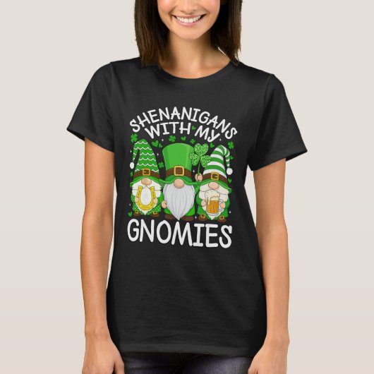 Kolder met mijn Gnomies St. Patrick's Dag Kabouter T-shirt (Voorkant)