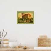 Kolding Denmark Castle Poster (Keuken)