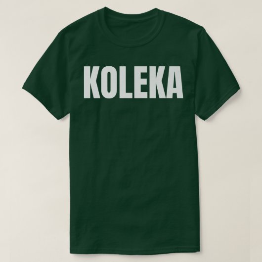 Koleka Problem Truck Driver Professional Tr T-shirt (Design voorkant)