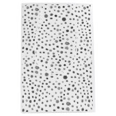 Kolen Confetti Waterverf Stippen Gift Bag Medium Cadeauzakje (Voorkant)