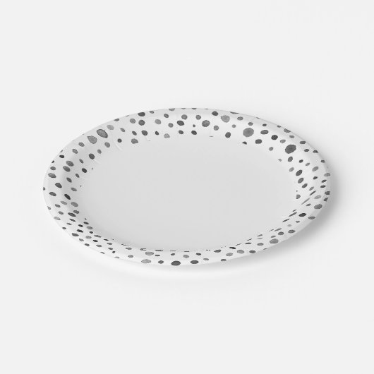 Kolen Confetti Waterverf Stippen Papier Bord (Gekanteld)