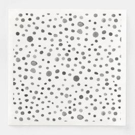 Kolen Confetti Waterverf Stippen Papier servet