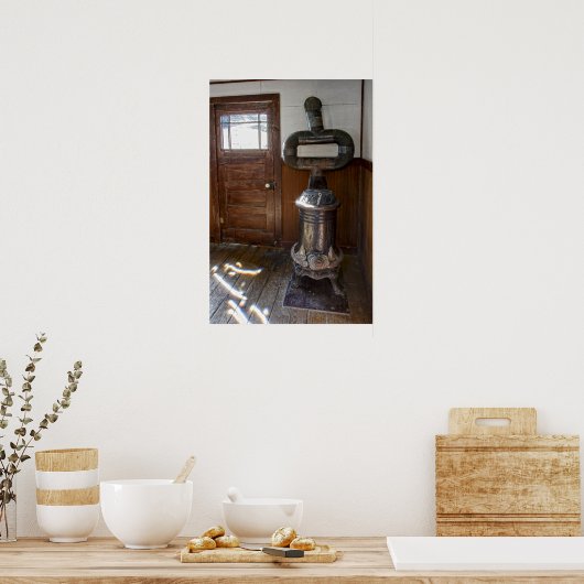 KOLEN HOT ZWART OPLADEN - GHOST MOLSON POSTER (Keuken)