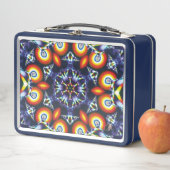 Kolen Kaleidoscoop Metalen Lunchbox (In situ)