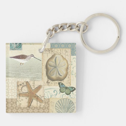 Kolenkollage Sleutelhanger (Achterkant)