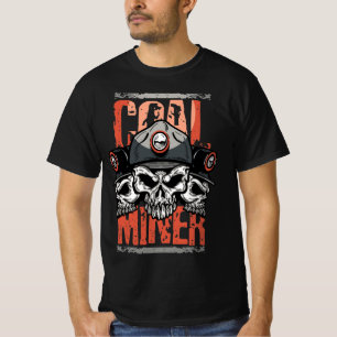 KOLENMIJNER schedel TRIO T-shirt