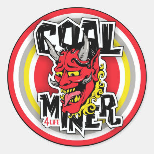 KOLENMIJNER TATTOO RONDE STICKER