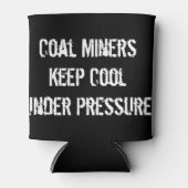 Kolenmijnwerker Kozie Blikjeskoeler (Voorkant)