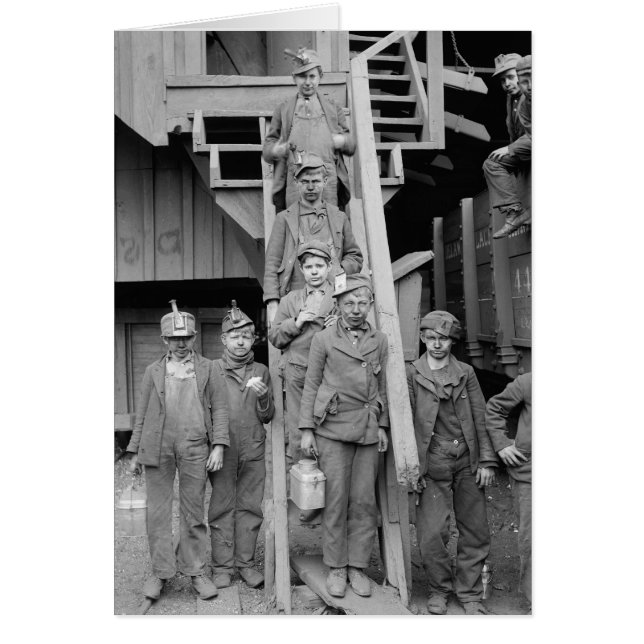 Kolenscheiderjongens, 1900 (Voorkant)