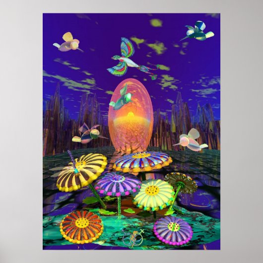 KOLERFUL WEEDS POSTER (Voorkant)