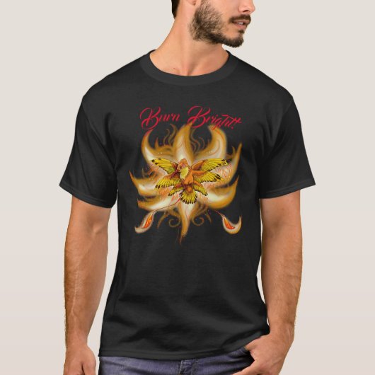 Kolerijshirt met kolibrie Pheonix T-shirt (Voorkant)