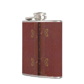 Kolf die eruit ziet als een boek heupfles (Links)