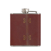 Kolf die eruit ziet als een boek heupfles (Achterkant)