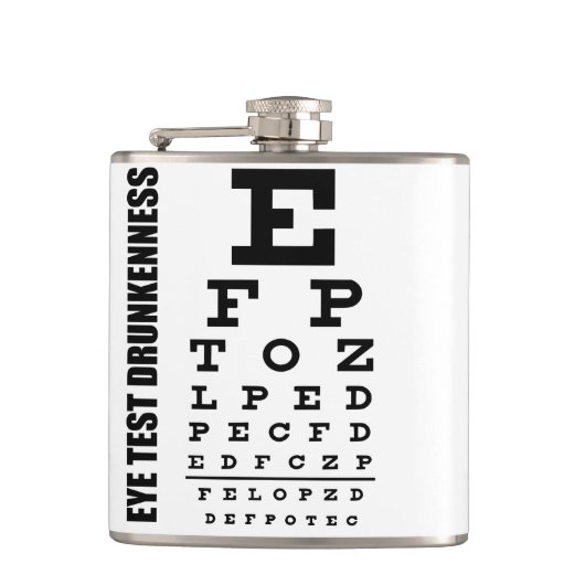  kolf, DRINK TEST Heupfles (Voorkant)