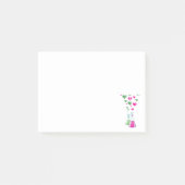 Kolf, erlenmeyer, beaker, chemie, laboratorium post-it® notes (Voorkant)