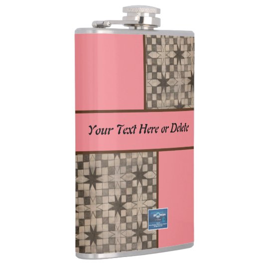 Kolf Groot (Perzik LED S.C.C.) RFPMD-ontwerpen ©️2 Heupfles (Rechts)