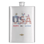 kolf "HAPPY 4th of JULY" Flacon (Voorkant)