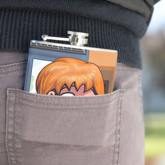 kolf heupfles (Voorbeeld)