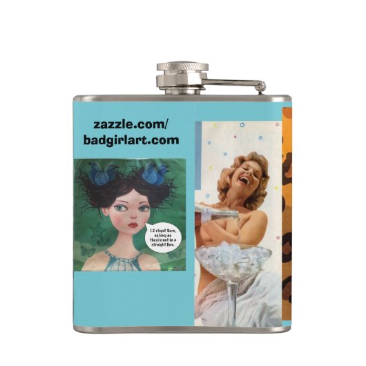 Kolf-ja, ik kan het verbeteren heupfles (Achterkant)