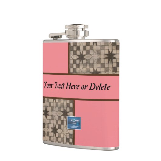 Kolf Klein (Perzik LED S.C.C.) RFPMD-ontwerpen ©️2 Heupfles (Links)