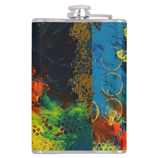 kolf libel heupfles (Achterkant)