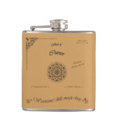 Kolf met curseurs heupfles (Voorkant)