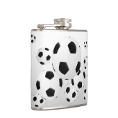 Kolf met meerdere Voetballen Heupfles (Rechts)