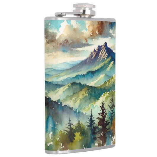 Kolf met Mountain Landscape Design – Adventure-R Heupfles (Rechts)