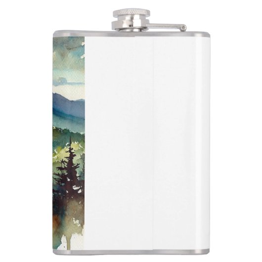 Kolf met Mountain Landscape Design – Adventure-R Heupfles (Achterkant)