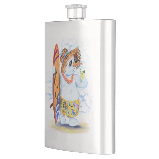 Kolf met Summer Snowman Drink Cocktail Flacon (Links)