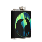 Kolf met tribaal Beer, maatkolf voor eigen Beer Heupfles (Rechts)