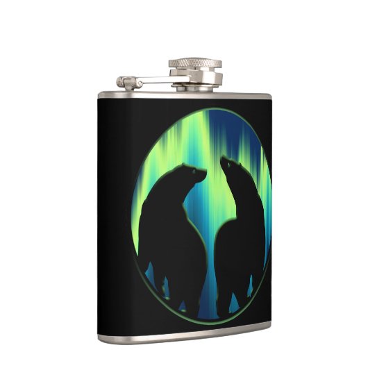 Kolf met tribaal Beer, maatkolf voor eigen Beer Heupfles (Rechts)