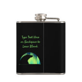 Kolf met tribaal Beer, maatkolf voor eigen Beer Heupfles (Achterkant)