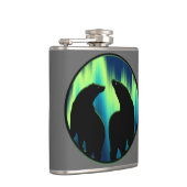 Kolf met tribaal Beer, maatkolf voor eigen Beer Heupfles (Rechts)