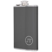 Kolf met vinylwatten, op maat gemaakt monogram heupfles (Links)