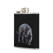 Kolf met zwarte inslag van Jaguar Diablo Heupfles (Links)