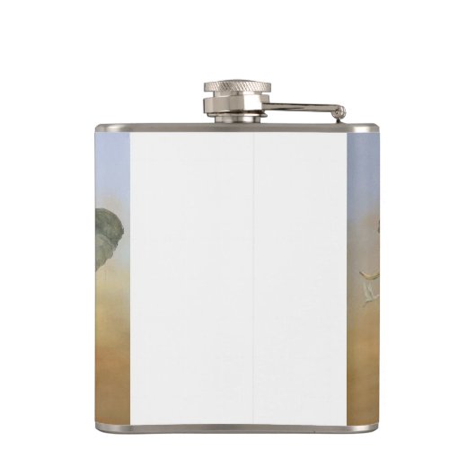 Kolf olifanten heupfles (Achterkant)