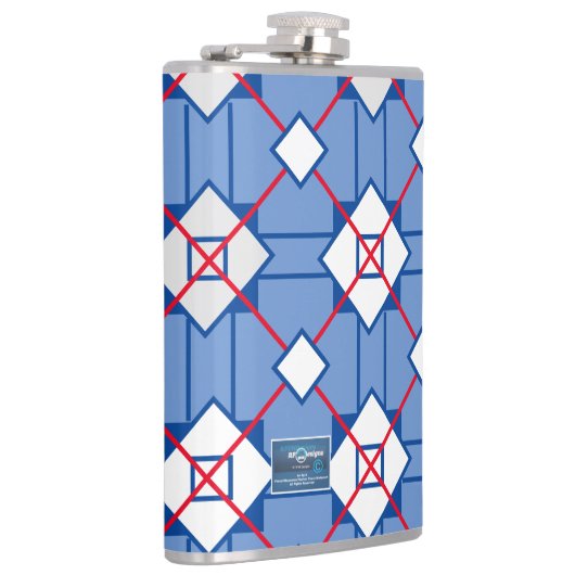 Kolf (Rode Kruis) RFPMDesigns ©️2023/4 Heupfles (Rechts)