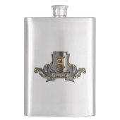 Kolf (roestvrij staal) 8 oz. flacon (Voorkant)