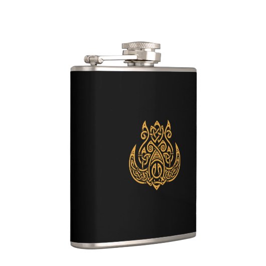 kolf van Noorse beer Heupfles (Rechts)