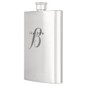 Kolf van roestvrij staal voor mannen flacon (Links)