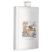 Kolf van Unicorn Reindeerroestvrij staal Flacon (Rechts)