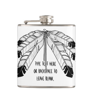 Kolf voor eigen kunstvaten (Eagle Eagle Feather Tr Heupfles