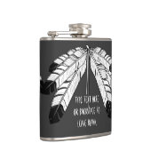 Kolf voor eigen kunstvaten (Eagle Eagle Feather Tr Heupfles (Rechts)