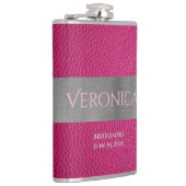 Kolf voor roze en metaal heupfles (Rechts)